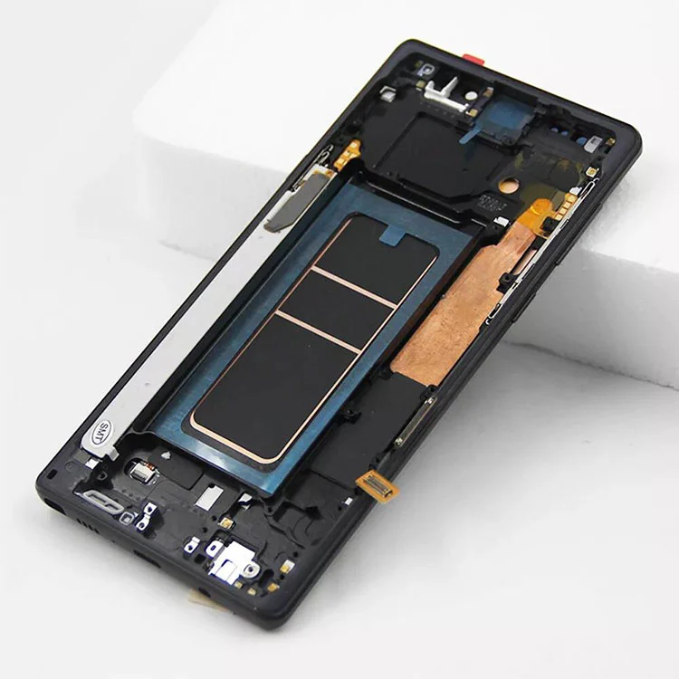 Kanggo Samsung Galaxy Note 9 LCD tampilan Ganti layar layar kanthi pigura