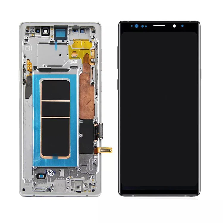 Kanggo Samsung Galaxy Note 9 LCD tampilan Ganti layar layar kanthi pigura