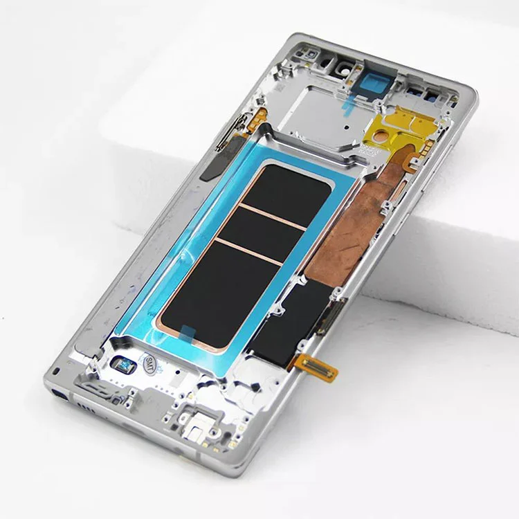 Kanggo Samsung Galaxy Note 9 LCD tampilan Ganti layar layar kanthi pigura