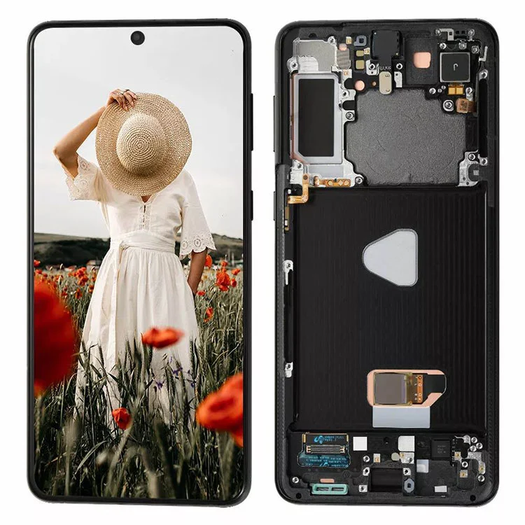 Kanggo Samsung Galaxy Plus S21 Plus LCD Tampilan Sentuhan layar Sentuh